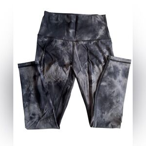 ZYIA Black Active tie-dye Leggings